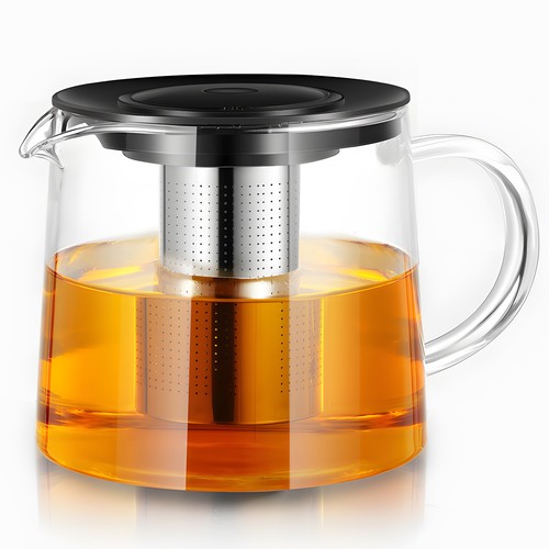 Glas teekanne l mit - glas,